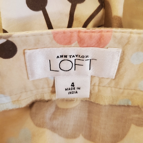 Ann Taylor cotton mini skirt - Picture 4 of 5